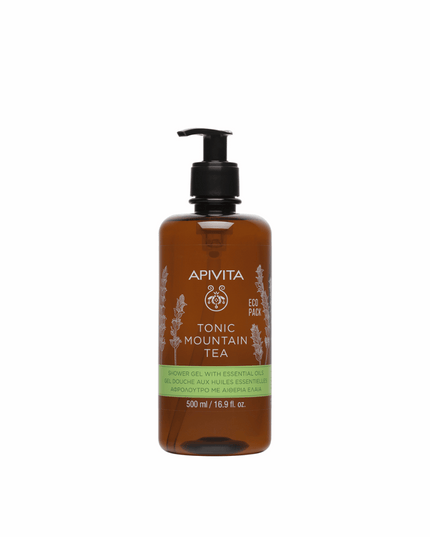 Apivita Tonic Mountain Tea Shower Gel 500ml