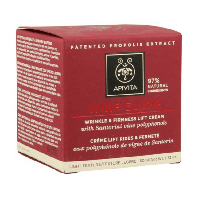 Apivita Wine Elixir Wrinkle & Firmness Cream - Light Texture 50ml
