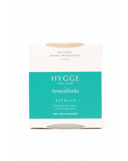 AromaWorks Basil & Lime Candle 30cl Medium