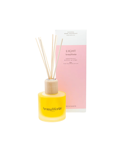AromaWorks Basil & Lime Reed Diffuser 100ml