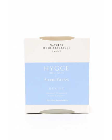 AromaWorks Hygge Revive Amyris & Bergamot Candle