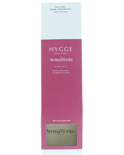 AromaWorks Hygge Uplift Diffuser- Lemongrass & Ho Wood 100ml