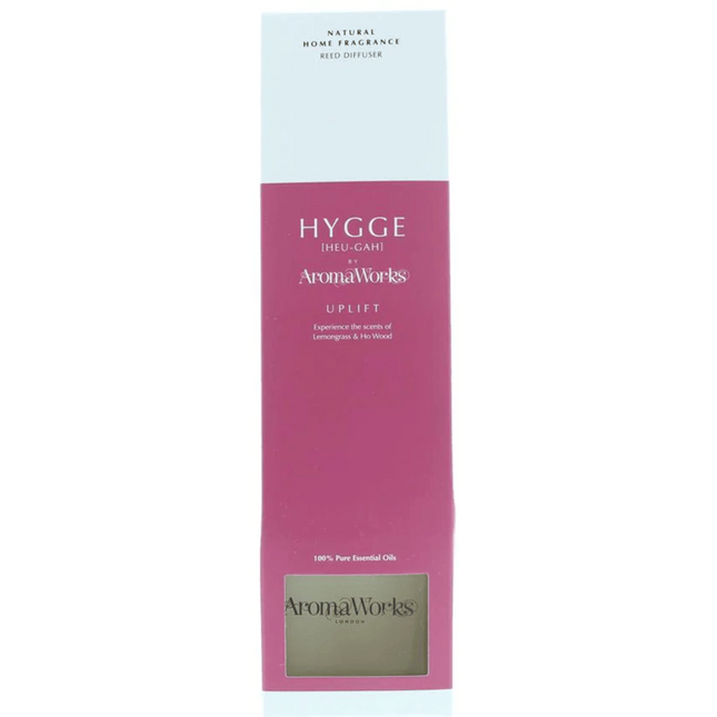 AromaWorks Hygge Uplift Diffuser- Lemongrass & Ho Wood 100ml