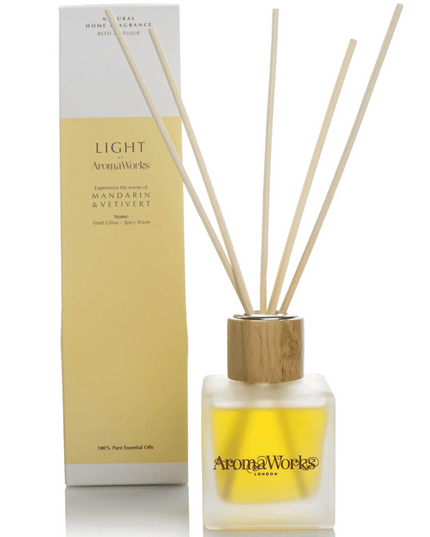 AromaWorks Light Range - Mandarin & Vetivert Reed Diffuser 100ml