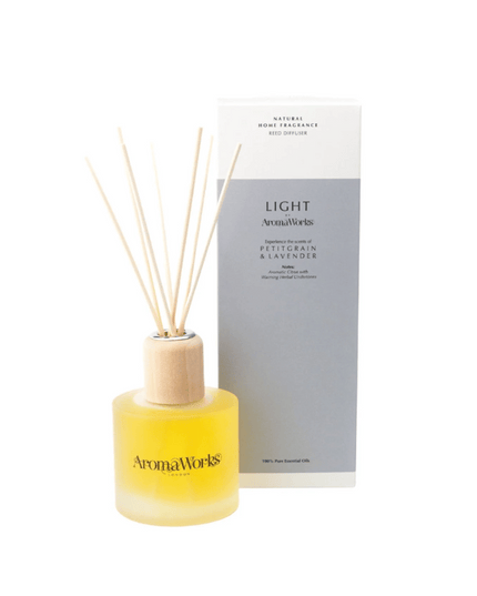 AromaWorks Light Range - Petitgrain & Lavender Reed Diffuser 100ml