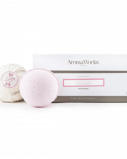AromaWorks Nurture Aromabomb Duo Bath Bombs  - Box of 2