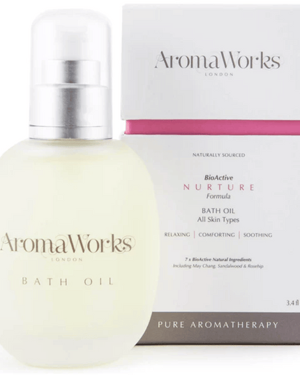 AromaWorks Pure Aromatherapy Soothing Nurture Bath Oil - 100ml