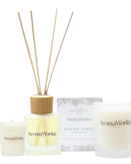 AromaWorks Winter Forest Bundle with Free Candle