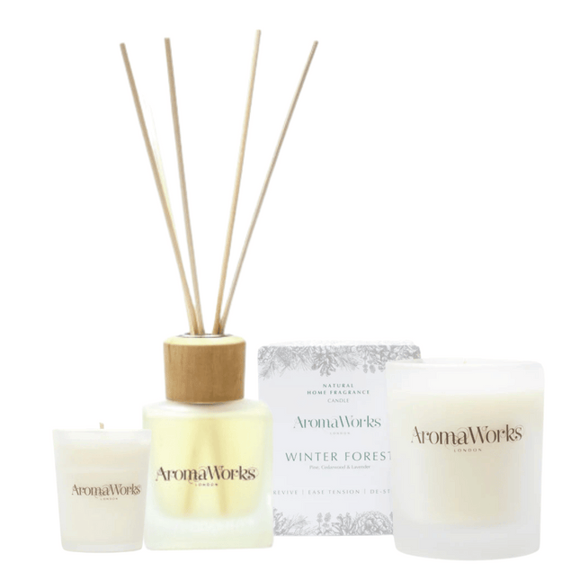 AromaWorks Winter Forest Bundle with Free Candle