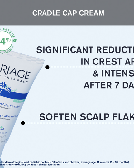 Uriage Baby's 1st Soothing Cradle Cap Care Regulating Cream 40ml