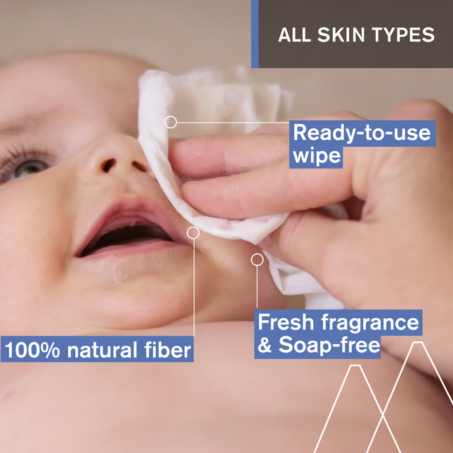 Uriage Baby's 1st Cleansing Thermal Water Wipes 70 Pack