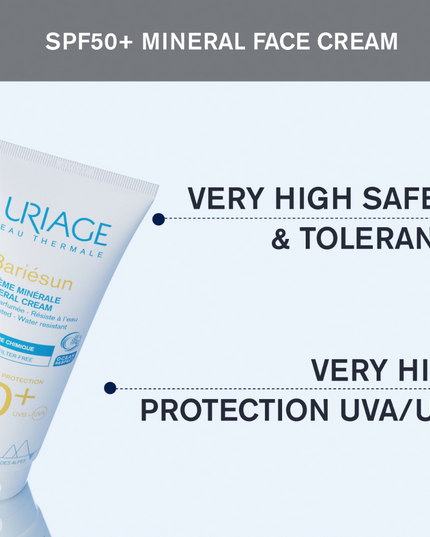 Uriage Bariesun Mineral Cream SPF50+ Allergic Skin 100ml