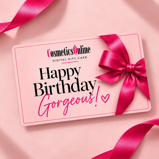 Cosmetics Online "Happy Birthday Gorgeous!" Gift Card