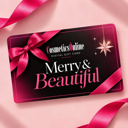Cosmetics Online "Merry & Beautiful" Gift Card