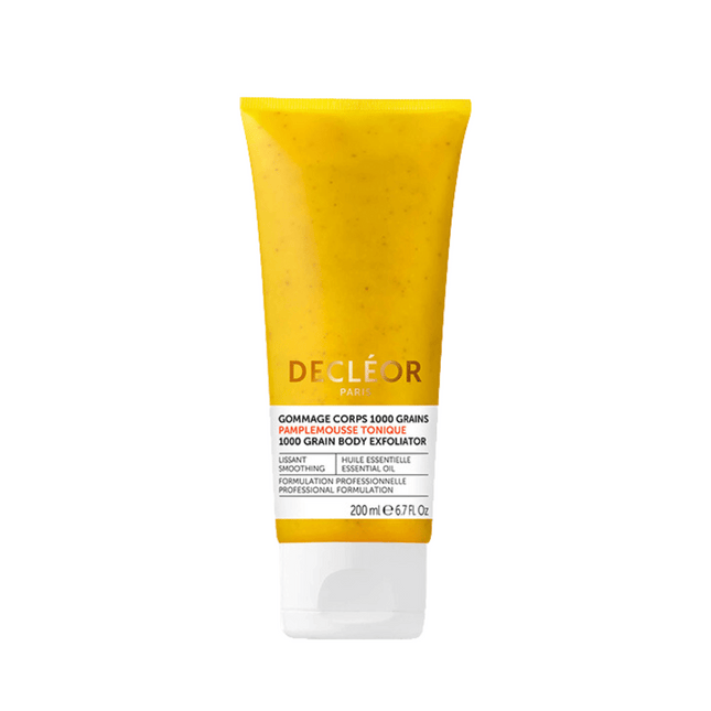 DECLEOR TONIC GRAPEFRUIT 1000 GRAIN GLOWING BODY EXFOLIATOR 200ML