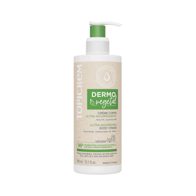 Topicrem DERMOVEGETAL Ultra-Nourishing Body Cream 390ml