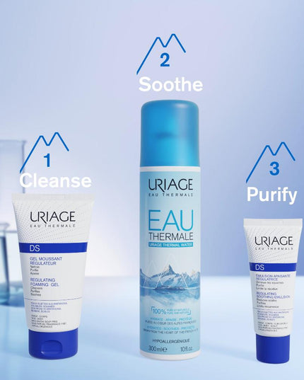 Uriage D.S. Regulating Emulsion, Irritation, Redness, Scales 40ml