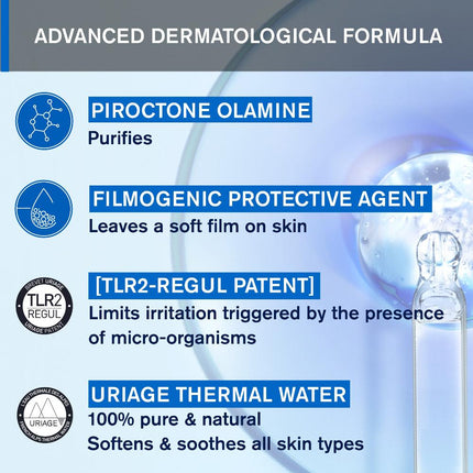 Uriage D.S. Regulating Foaming Cleansing Gel 150ml