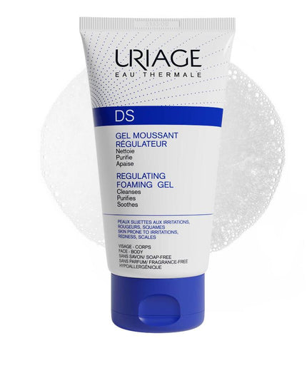 Uriage D.S. Regulating Foaming Cleansing Gel 150ml