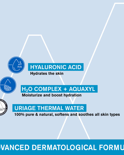 Uriage Moisturizing Light Water Cream 40ml