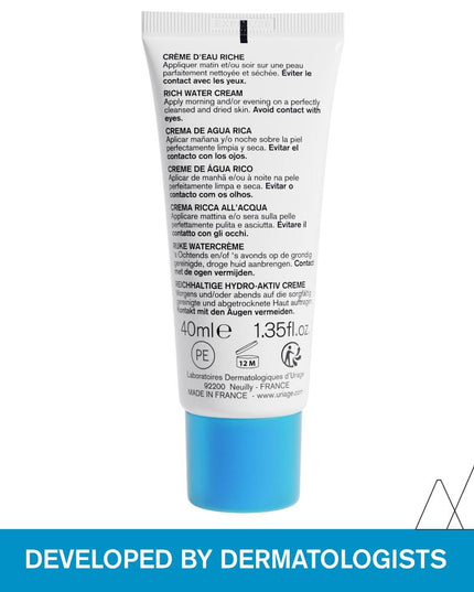 Uriage Moisturizing Water Cream Rich 40ml