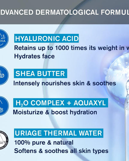 Uriage Moisturizing Water Cream Rich 40ml