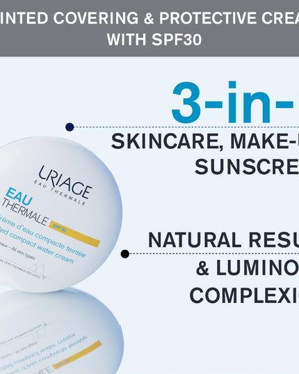 Uriage Eau Thermale Water Cream Tinted Compact SPF30 10G