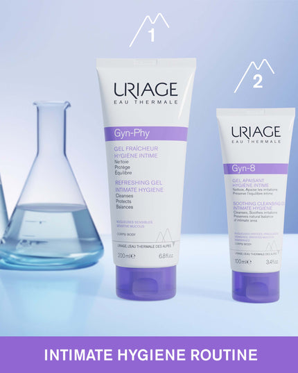 Uriage Gyn 8 Intimate Hygiene Soothing Cleansing Gel 100ml