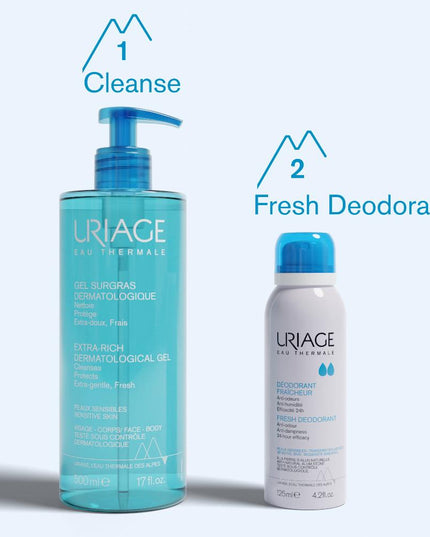 Uriage 24H Refreshing Deodorant 125ml