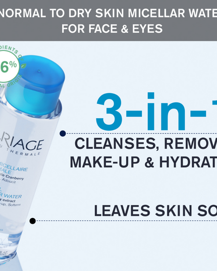Uriage Thermal Micellar Water Normal To Dry Skin 250ml
