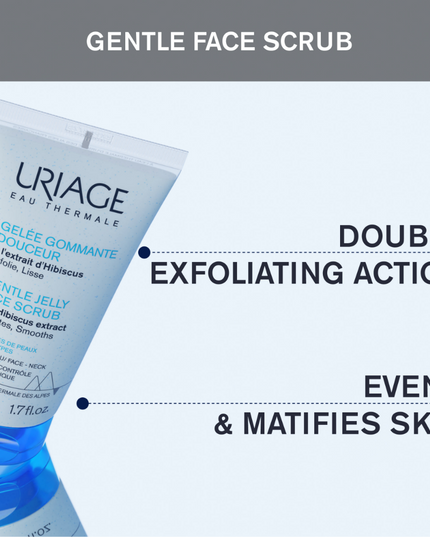 Uriage Gentle Jelly Face Scrub 50ml