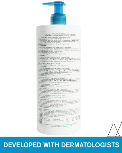 Uriage Gentle Cleansing Cream 1Litre