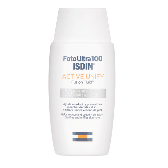 ISDIN Foto Ultra 100 Active Unify Fusion Fluid SPF50+ 50ml Cosmetics Online