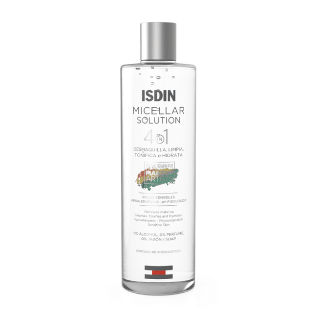 ISDIN Micellar Solution 4 In 1 Hydrating Facial Cleansing 400ml Cosmetics Online