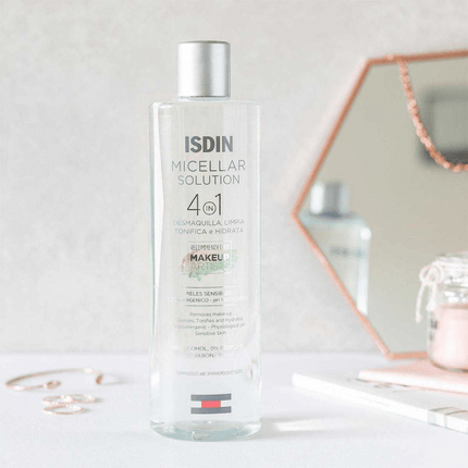 ISDIN Micellar Solution 4 In 1 Hydrating Facial Cleansing 400ml Cosmetics Online
