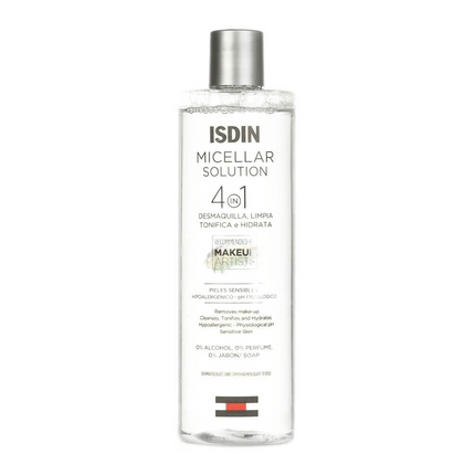 ISDIN Micellar Solution 4 In 1 Hydrating Facial Cleansing 400ml Cosmetics Online