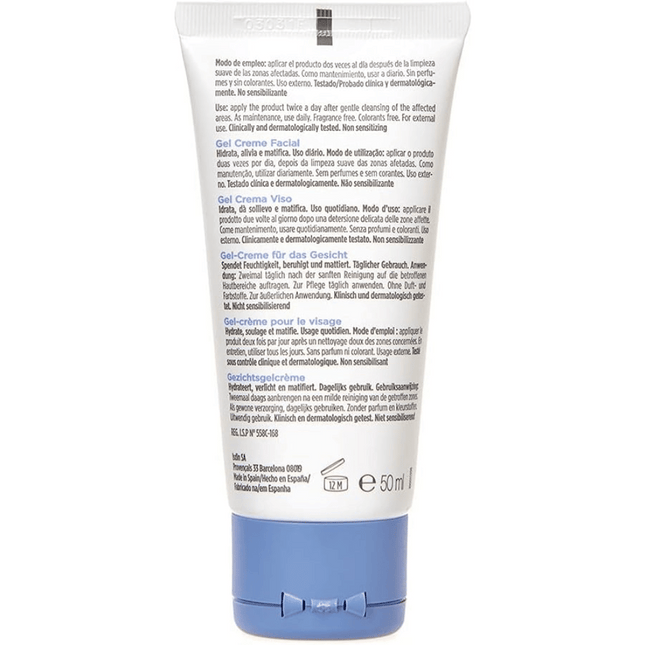 ISDIN Nutradeica Facial Gel-Cream Seborrheic Skin 50ml