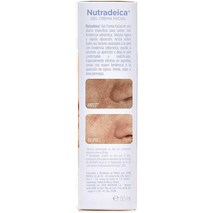 ISDIN Nutradeica Facial Gel-Cream Seborrheic Skin 50ml