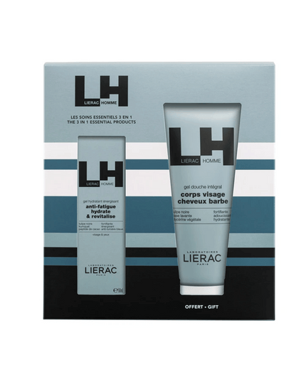 Lierac Homme 3 in 1 Essentials Energizing Gel 50ml + Integral Gel 200ml
