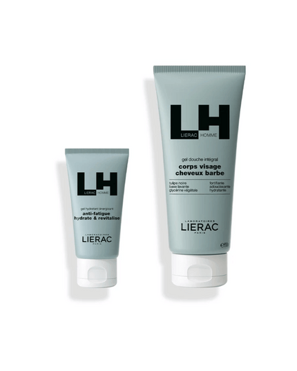 Lierac Homme 3 in 1 Essentials Energizing Gel 50ml + Integral Gel 200ml