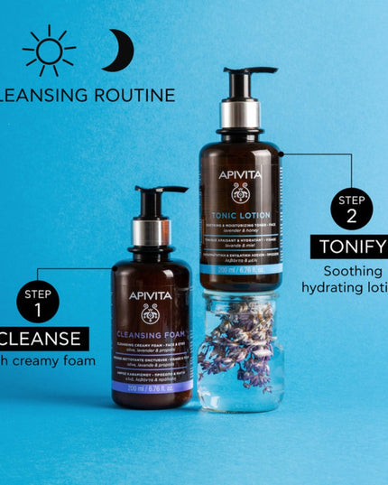 Apivita 2In1 Facial Tonic Lotion 200ml