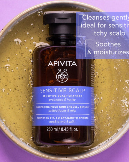 Apivita Sensitive Scalp Shampoo With Lavender & Honey 250ml