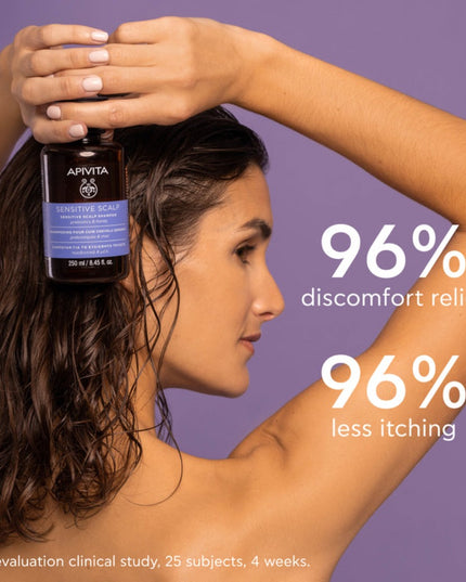 Apivita Sensitive Scalp Shampoo With Lavender & Honey 250ml
