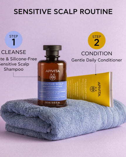 Apivita Sensitive Scalp Shampoo With Lavender & Honey 250ml