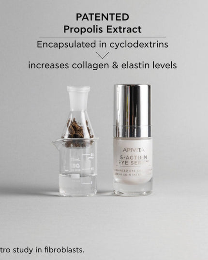 Apivita 5 Action Intensive Care Eye Serum, 15ml