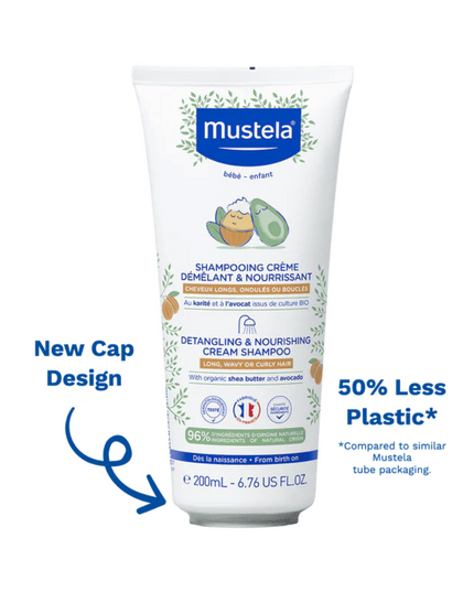 Mustela Capillaire Detangling & Nourishing Shampoo 200ml