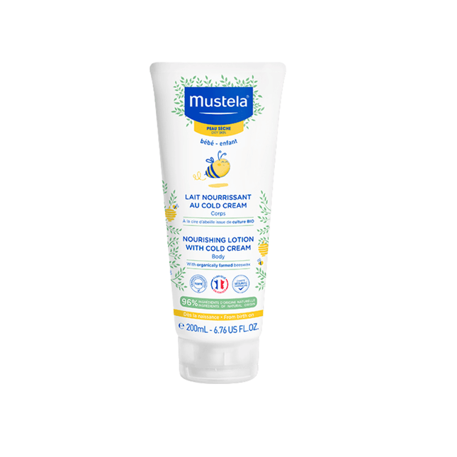 Mustela Nourishing Lotion with Cold Cream and Beeswax 200ml