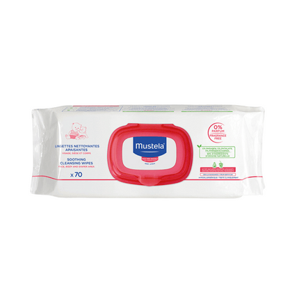 Mustela Soothing Cleansing Wipes 70 Pack