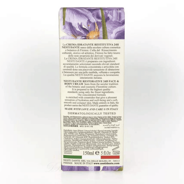 Nesti Dante Dei Colli Fiorentini Iris Face & Body Lotion 150ml Back
