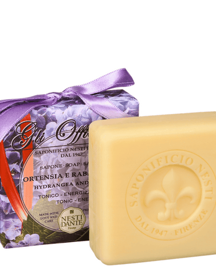 Nesti Dante "Gli Officinali "Hydrangea & Rhubarb Soap 200g 2